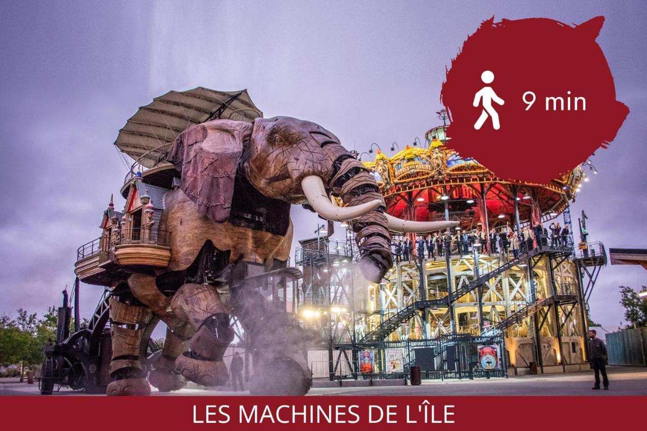 ☆le Luxe☆ Avec Cinema/terrasse En Centre Ville * Nantes